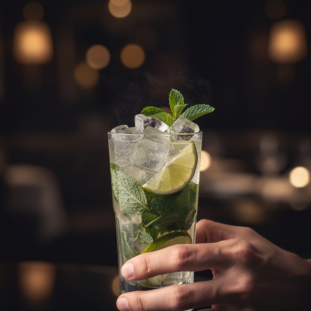 Premium cocktail bar photography